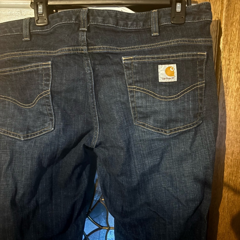 Carhartt Women's Dark Blue Straight Leg Jeans